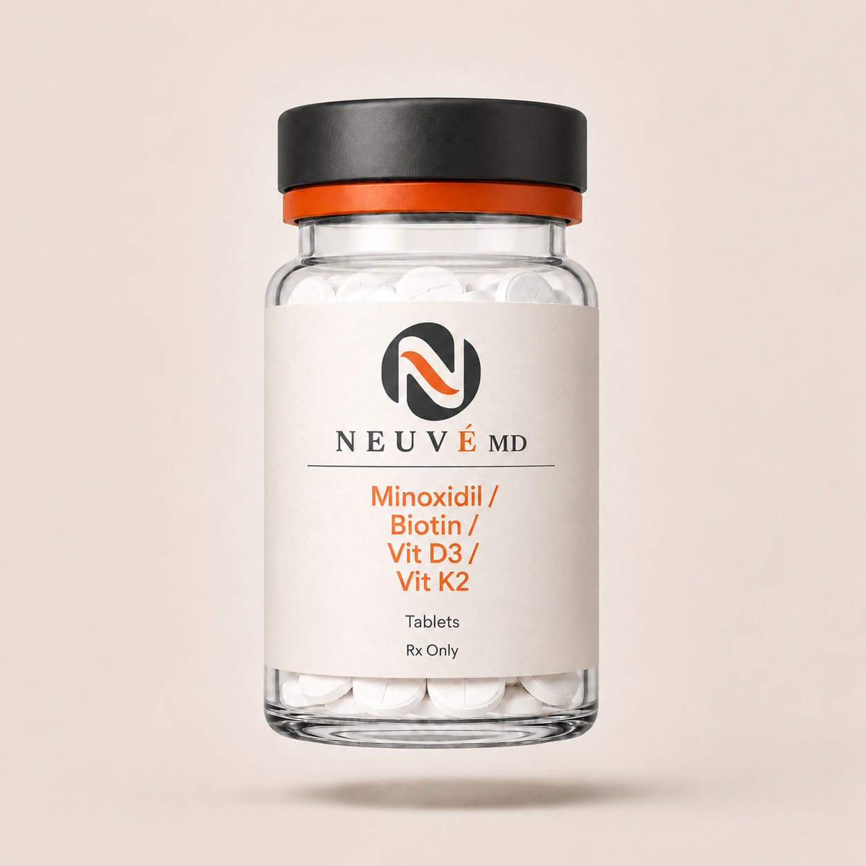 NEUVÉ Minoxidil / Biotin / Vit D3 / Vit K2 — Daily tablet formula